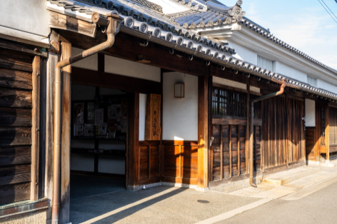 引田（ひけた）の古い町並み